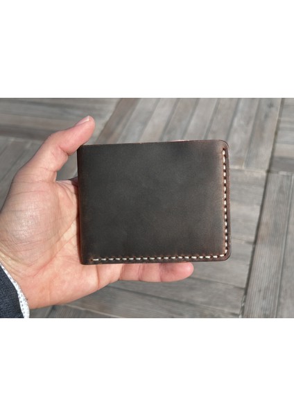 Horizonestore1. Sınıf Hakiki Crazy Horse Deri Kartlık