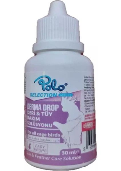 Polo Derma Drop 30 ml Deri & Tüy Bakım