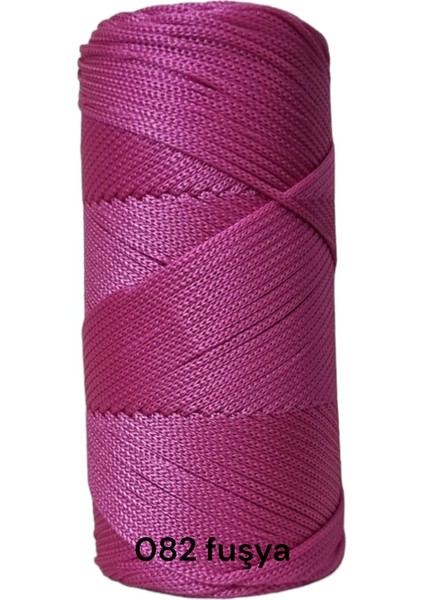 Polyester Makrome Ipi 200GR Makrome Ipi Çanta Ipi Runner Ipi Örgü Ipi No4 - 1.4mm Makrome Ipi