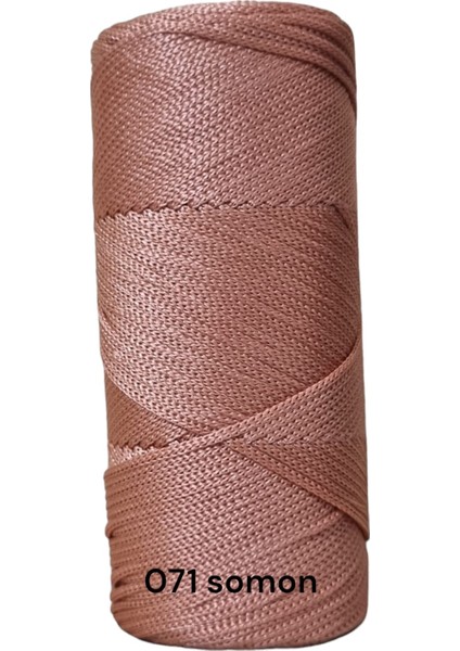 Polyester Makrome Ipi 200GR Makrome Ipi Çanta Ipi Runner Ipi Örgü Ipi No4 - 1.4mm Makrome Ipi
