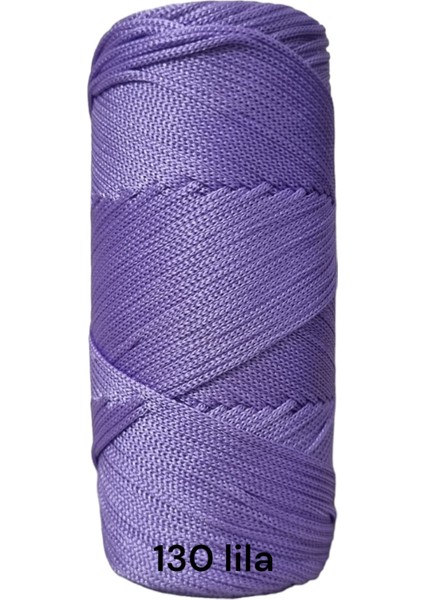 Polyester Makrome Ipi 200GR Makrome Ipi Çanta Ipi Runner Ipi Örgü Ipi No4 - 1.4mm Makrome Ipi