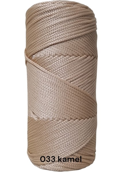 Polyester Makrome Ipi 200GR Makrome Ipi Çanta Ipi Runner Ipi Örgü Ipi No4 - 1.4mm Makrome Ipi