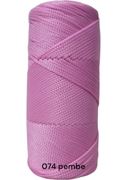 Polyester Makrome Ipi 200GR Makrome Ipi Çanta Ipi Runner Ipi Örgü Ipi No4 - 1.4mm Makrome Ipi