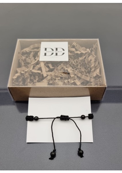 Oniks Taşı Siyah Makrome Bileklik fiyatları