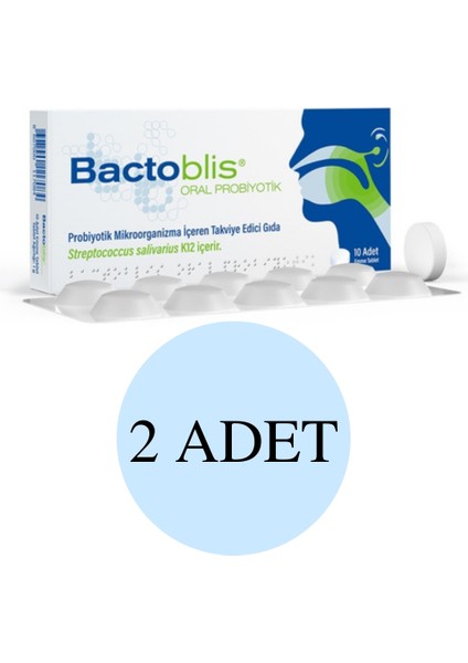 Oral Probiyotik 10 Tablet 2 Adet