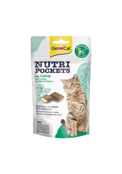Gim Cat Kedi Ödül Tableti Nutri Pockets Kedi Otu Multivitamin