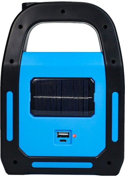 Main Shop Solar Güneş Enerjili Karavan Bağ Bahçe Kamp Lambası USB Şarj Edilebilir 3 Modlu