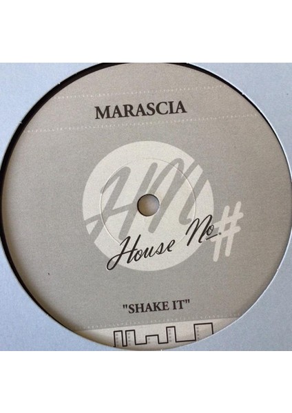 Marascia – Shake It House Vinly Plak Alithestereo