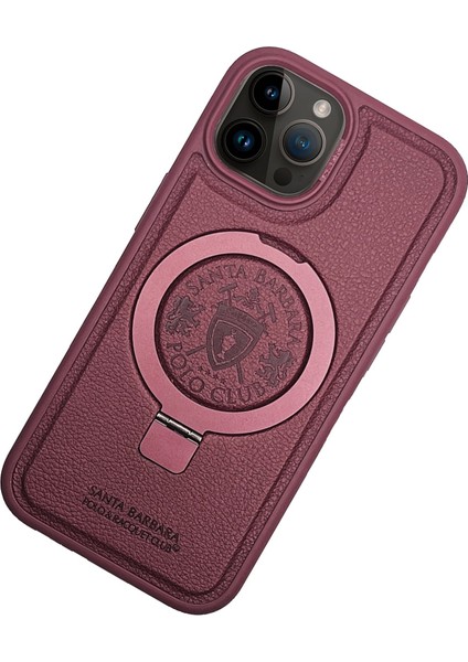 Polo Racquet Club Iphone 15 Pro Max Primo Magsafe Stand Kapak - Kırmızı 317105 modelleri