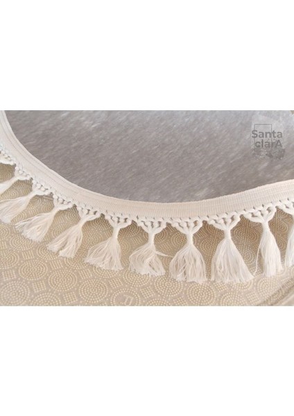 Gri Dikdörtgen Püskül Saçaklı Post Halı Peluş Yumuşak Kaymaz Dot Taban modelleri