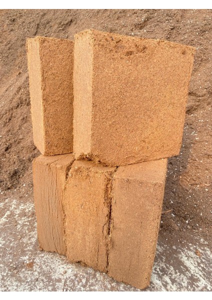 5 Adet 300 - 325 Litre Sıkıştırılmış Hindistan Cevizi Torfu - Blok Ithal Organik Cocopeat Kokopit indirimleri