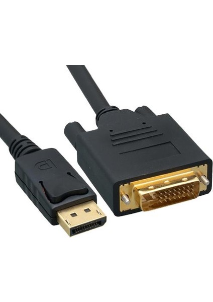 Displayport To DVI 24+1 Çevirici Kablo - Dp To DVI 5 Metre