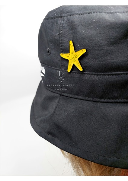 Rozet Metal Broş Yaka Okul Çantası Kıyafet Şapka Takı Aksesuar Deniz Yildizi Asterioda Klips Rosette modelleri