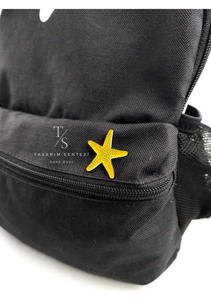 Rozet Metal Broş Yaka Okul Çantası Kıyafet Şapka Takı Aksesuar Deniz Yildizi Asterioda Klips Rosette fırsatları