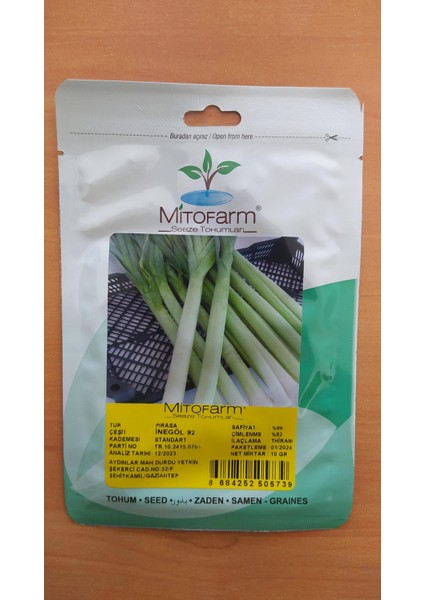 Inegöl Pırasa Tohumu