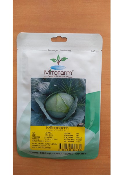 Yalova Lahana Tohumu