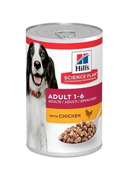 Hills Adult Tavuklu Yetişkin Konserveköpek Maması 370 gr