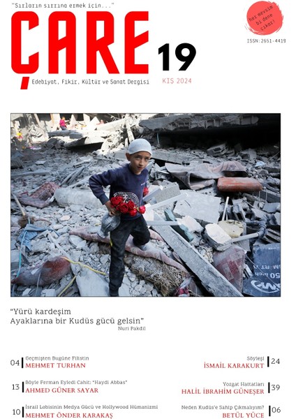 Çare 19. Sayı Kış 2024