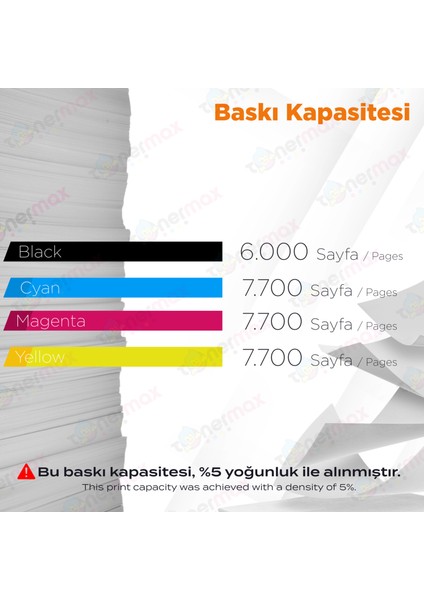 Pixma GM2040 Muadil Mürekkep Takımı / Canon Gı-40 /GM2040