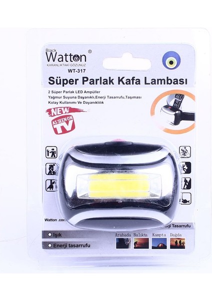 Ultra Smd Kafa Feneri Watton WT-317