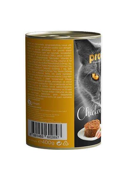 Adult Tavuklu Yetişkin Kedi KONSERVESI400 gr modelleri