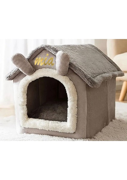 Xl Villa Kedi & Köpek Evi Yatağı Özel Tasarım Hediyeli