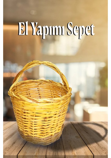 Çok Amaçlı Hasır Sepet