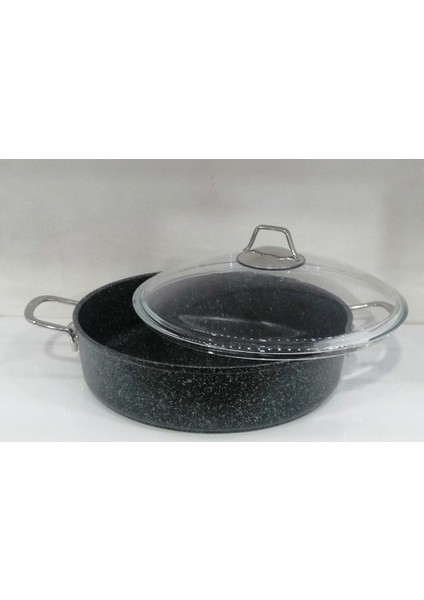 Blackline Döküm 26CM Basık Karnıyarık Tencere modelleri
