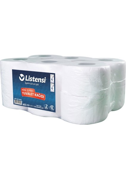 Mini Jumbo Tuvalet Kağıdı 12'li