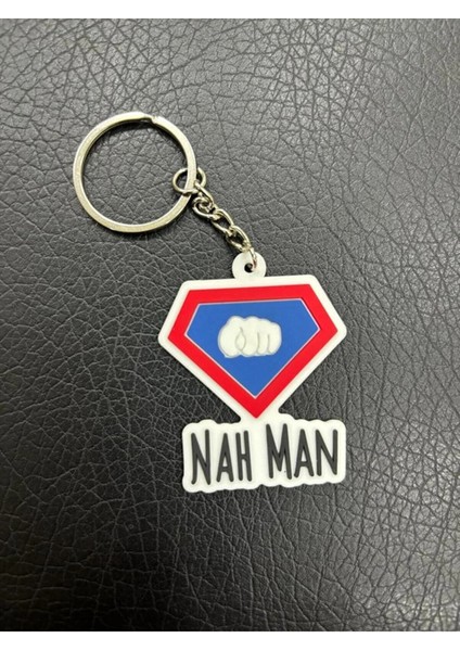 Nah Man Süper Kahraman Kauçuk Anahtarlık