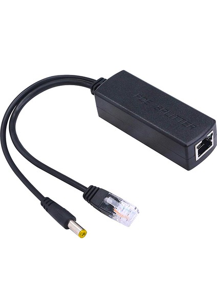 Ip Kamera Poe Kablosu Aktif Poe Enjektör Splitter Ethernet Internet Soketli 12V-2A