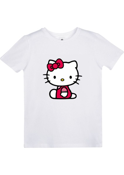 Hello Kitty Baskılı Tshirt