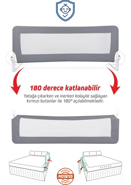 Guard 150X65 cm Yatak Bariyeri / Yatak Korkuluğu fiyatları