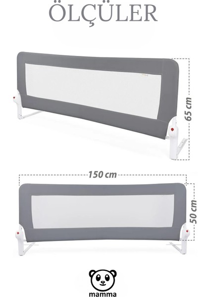 Guard 150X65 cm Yatak Bariyeri / Yatak Korkuluğu indirimleri