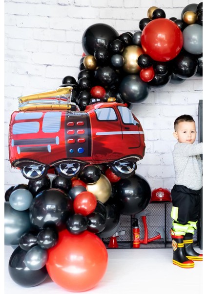 Itfaiye Kamyonu Folyo Balon Itfaiye Balonu fiyatları