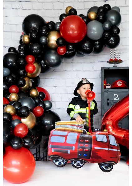 Itfaiye Kamyonu Folyo Balon Itfaiye Balonu fırsatları