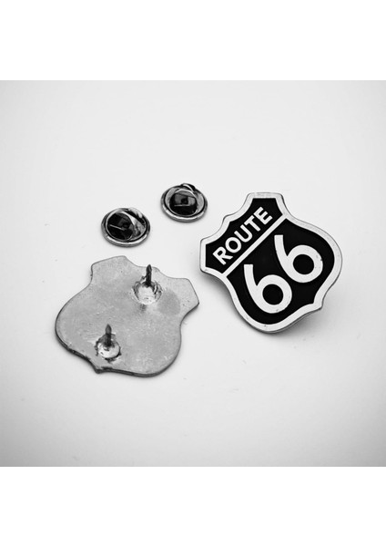 Route 66 Motorcu Rozet