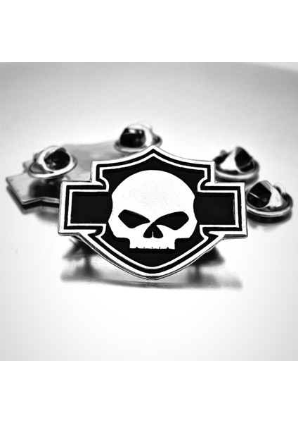 Korkusuz Pilot Motorcu Rozeti