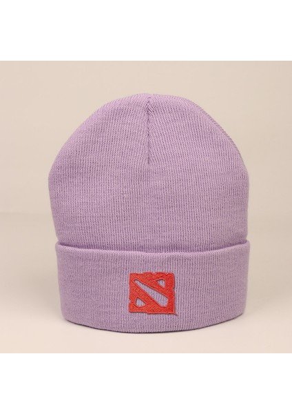 Dota Işlemeli Bere