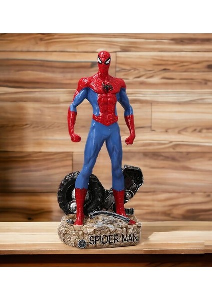 Avengers Spiderman Örümcek Adam Koleksiyon Karakter Figür Oyuncak & Dekoratif Biblo Büyük Boy 28CM B