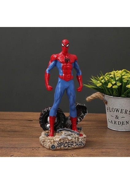 Avengers Spiderman Örümcek Adam Koleksiyon Karakter Figür Oyuncak & Dekoratif Biblo Büyük Boy 28CM B