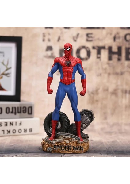 Avengers Spiderman Örümcek Adam Koleksiyon Karakter Figür Oyuncak & Dekoratif Biblo Büyük Boy 28CM B