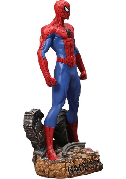 Avengers Spiderman Örümcek Adam Koleksiyon Karakter Figür Oyuncak & Dekoratif Biblo Büyük Boy 28CM B