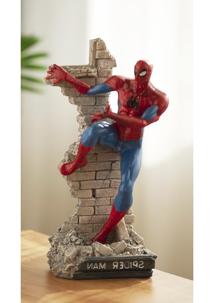 Avengers Spiderman Örümcek Adam Koleksiyon Karakter Figür Oyuncak & Dekoratif Biblo Büyük Boy 28CM A