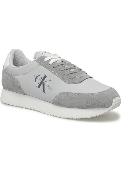 Retro Runner Low Laceup S Grı Erkek Sneaker