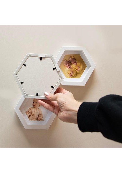 Kişiye Özel 3 Lü Altıgen Çerçeve indirimleri