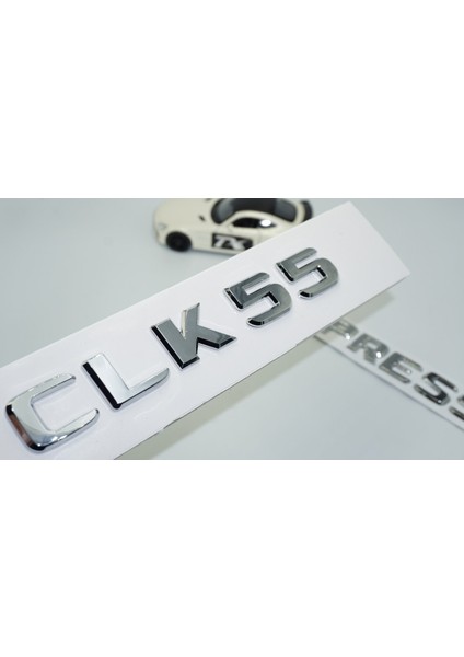 CLK55 Kompressor Bagaj Krom Abs 3m 3D Yazı Logo Benz Ile Uyumlu