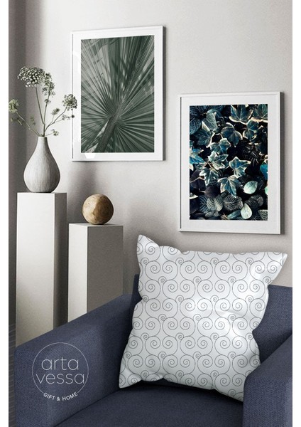 Çift Tarafı Dijital Baskılı Dekoratif Suni Deri Kırlent Kılıfı fiyatları