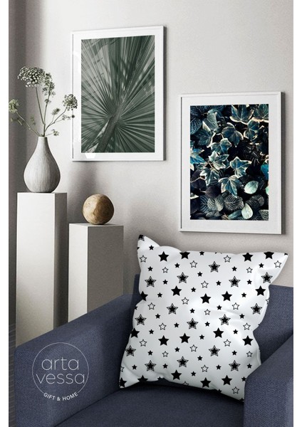 Çift Tarafı Dijital Baskılı Dekoratif Suni Deri Kırlent Kılıfı fiyatları