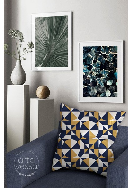 Çift Tarafı Dijital Baskılı Dekoratif Suni Deri Kırlent Kılıfı fiyatları